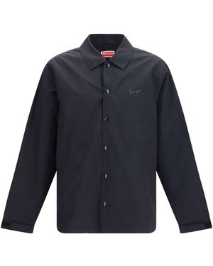 KENZO Lightweight Cotton And Nylon Jacket - Blue