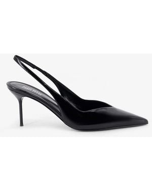 Paris Texas Lidia 70 Patent Leather Pumps - White