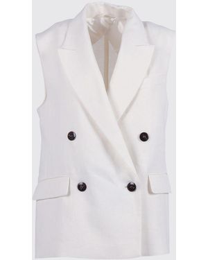 Max Mara Waistcoat - White