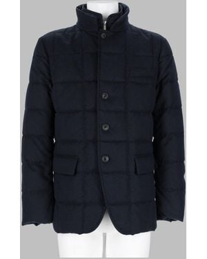 Fay Polyester Trench Coat - Blue