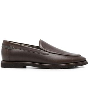 Brunello Cucinelli Leather Loafers - Multicolor