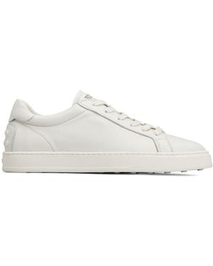 Tod's Leahter Sneakers - White