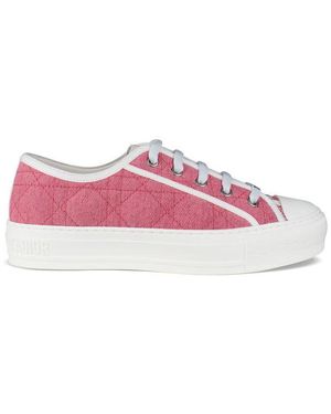 Dior Dior Walk'N Faded Cannage Sneakers - Pink
