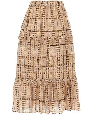 Isabel Marant 'Diya' Skirt - Natural