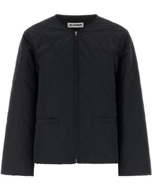 Jil Sander Polyester Jacket - Black