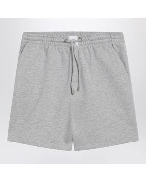 The Attico Cotton Shorts - Gray