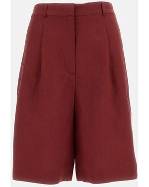 Max Mara Caravan Bermuda - Red