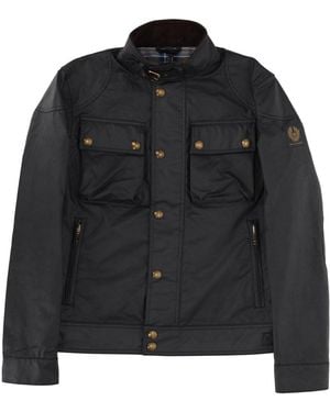 Belstaff Waxed Cotton Racemaster Jacket - Black