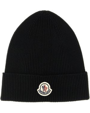 Moncler Wool Beanie - Black