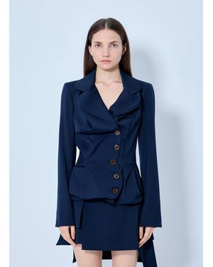 Vivienne Westwood Drunken Tailored Blazer - Blue