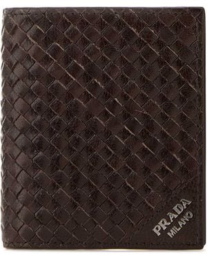 Prada Leather Wallet - Black
