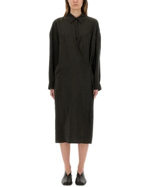 Lemaire Straight Collar Twisted" Dress - Black