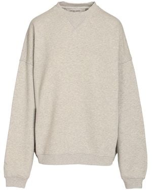 Golden Goose Oversized Cotton Sweatshirt - White