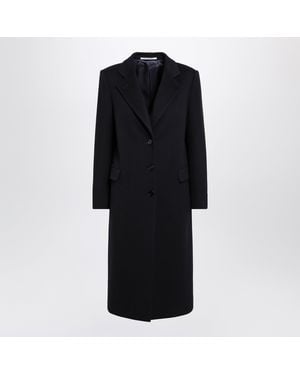 Tagliatore Single-Breasted Coat - Black