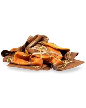 Gucci Equestrian Foulard - Brown