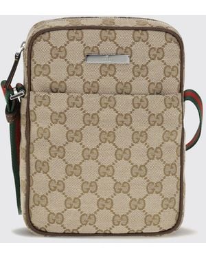 Gucci Mini Crossbody Bag - Gray