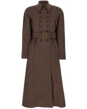 Chloé Clothing Coats - Brown