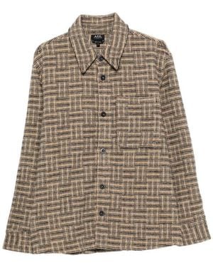 A.P.C. Jackets - Brown