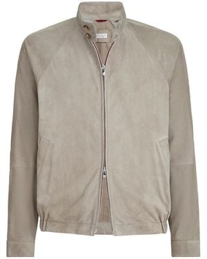 Brunello Cucinelli Neutrals Jackets - Gray