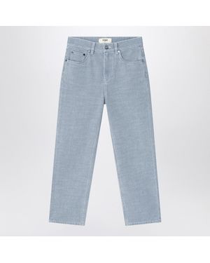 Fendi Light Straight Jeans - Blue