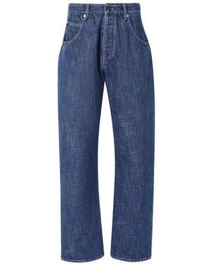 Jacquemus Tempo De-Nîmes Denim Pants - Blue