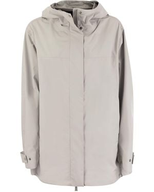 Herno Laminar Parka With Hood - Gray
