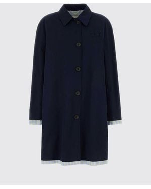 Miu Miu Coat Royal - Blue