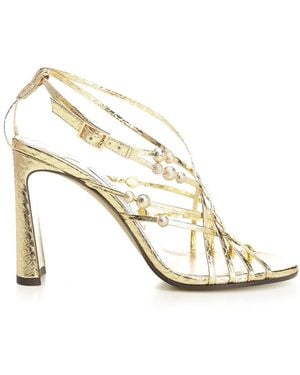 Jimmy Choo "Felice" Sandal - White