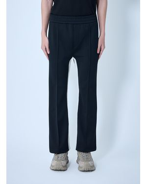 Moncler Elasticated Waist Straight Pants - Blue