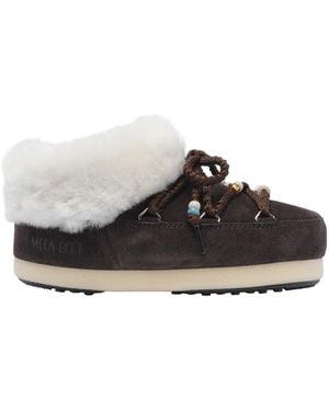 Moon Boot Beads Mules - Black