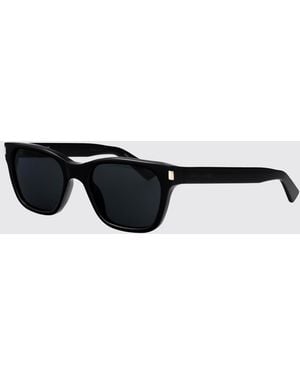 Saint Laurent Cat-Eye Square Sunglasses - White