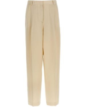 TOTEME Viscose Pants - Natural