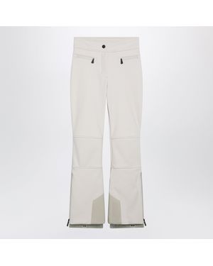 Moncler Ivory Ski Pants - White