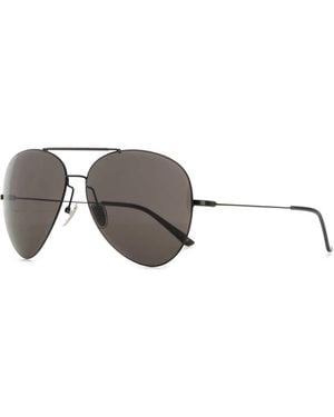 Gucci Metal Pilot Sunglasses - Gray