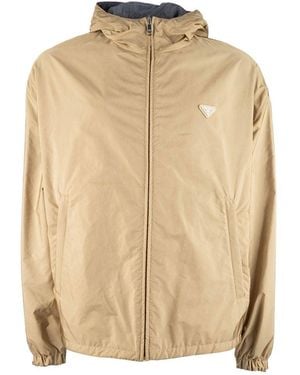 Prada Clothing Jackets - Natural