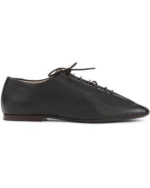Lemaire Laced Shoes - Black