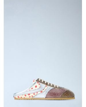 Dries Van Noten Textured Slip-On Sneakers - White