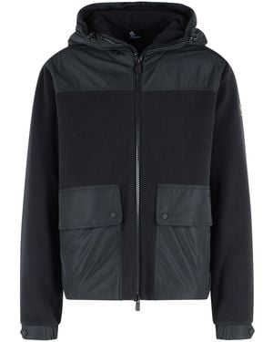 Moncler 'Polartec' Hooded Fwlpa With Zip - Black