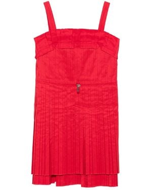 Fendi Pleated Layered Dress