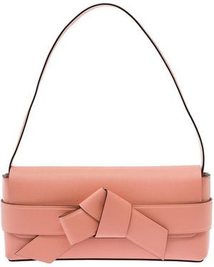 Acne Studios Shoulder Bag With Musubi Knot Detail - Pink