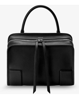 Loewe Amazona 180 Leather Handbag - Black