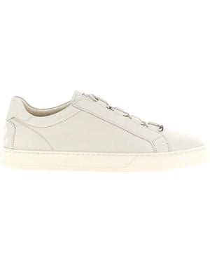Tod's Leather Sneakers - White
