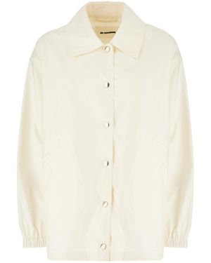 Jil Sander Clothing Jackets - White