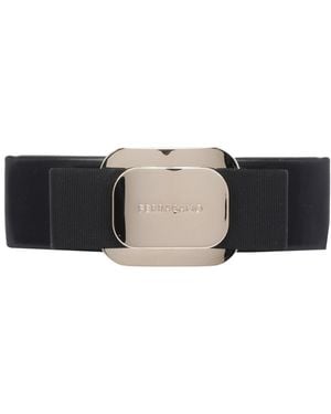 Ferragamo New Vara Plate Hair Accessories - Black