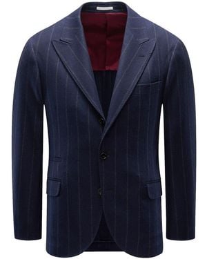 Brunello Cucinelli Blazers - Blue