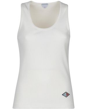 Bottega Veneta Stylish Sleeveless Tank Top - White