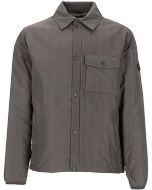Burberry Padded Overshirt - Gray