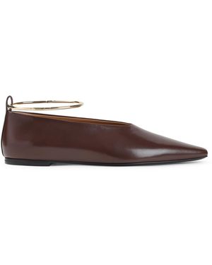 Jil Sander Ring Ballerina - Brown