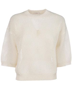 Peserico Clothing Knitwear - White