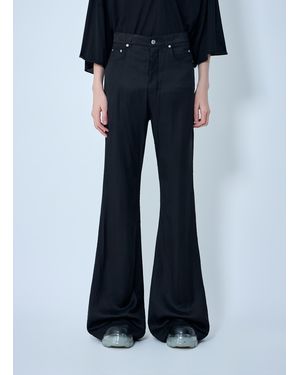 Rick Owens Flared Pants - Blue